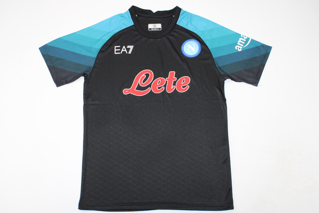 AAA Quality Napoli 22/23 Euro Third Black Soccer Jersey